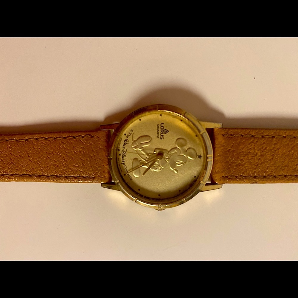 Lady’s Mickey Mouse watch from the 80s.
